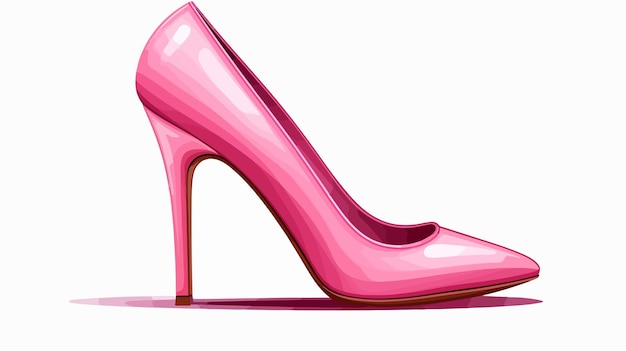 Vector elegant stilettos clipart vector illustration for fashion designs and projects