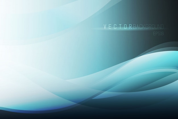 Elegant vector abstract background.Blue abstract wave background.