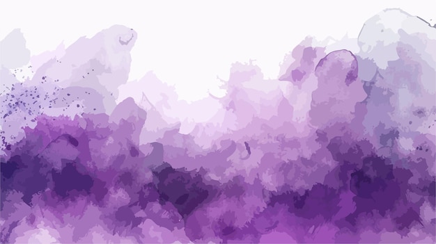 Vector elegant violet watercolor abstract background vector illustration