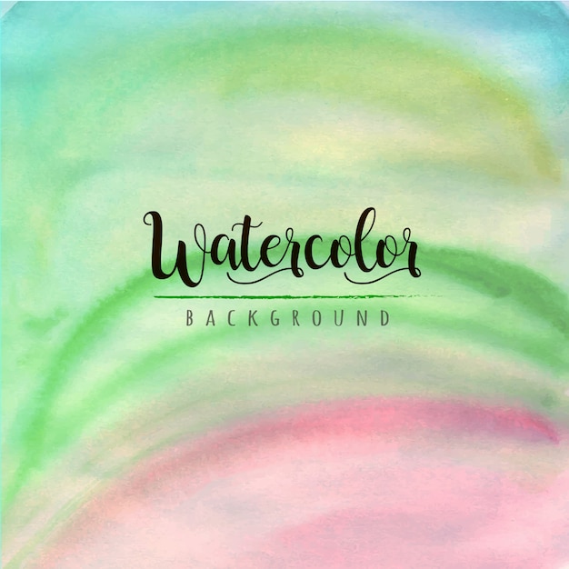 Elegant Watercolor Abstract Background 