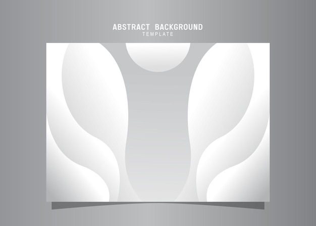 Elegant white abstract background