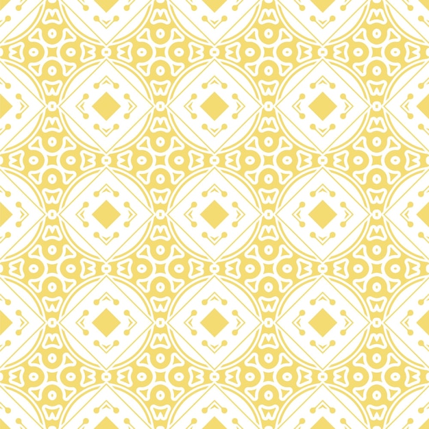 Elegant white seamless geometric pattern