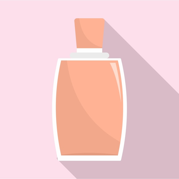 Elegant woman perfume icon Flat illustration of elegant woman perfume vector icon for web design