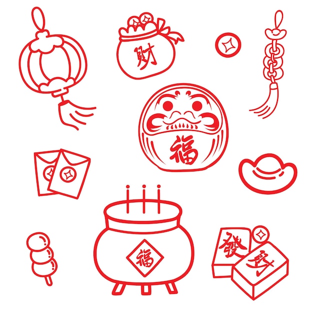 Elements of Chinese new year