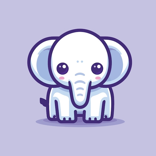 Elephant Cartoon Illustration