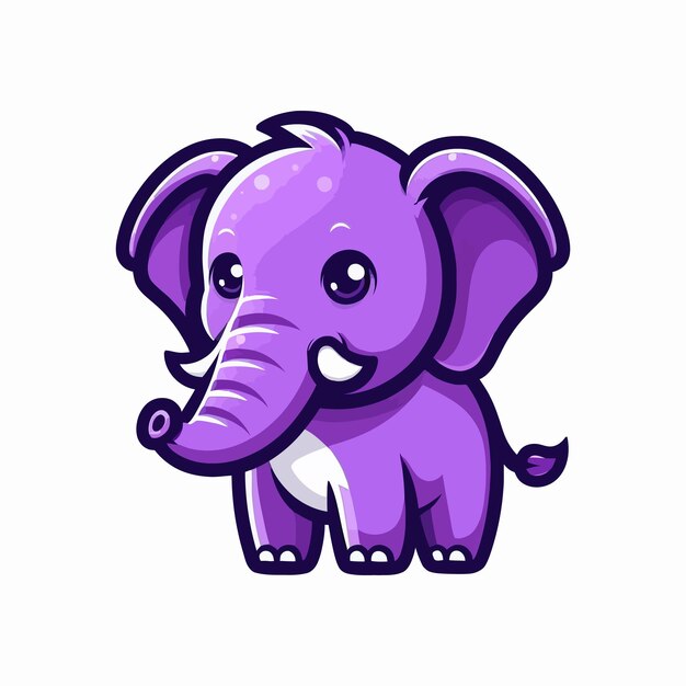 Elephant Cartoon Illustration