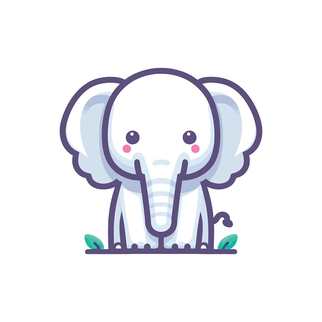 Elephant Cartoon Illustration