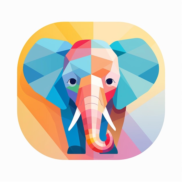 Vector elephant illustration