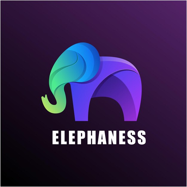 Elephant logo graphic design