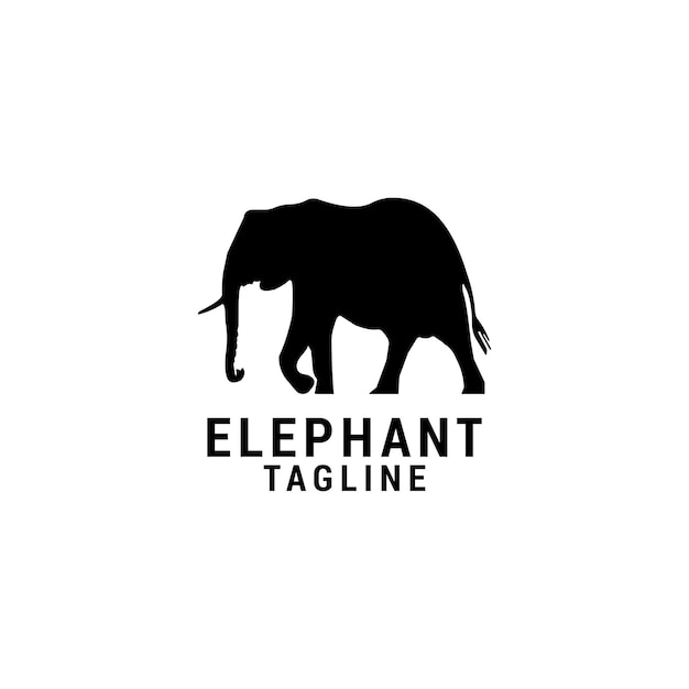 Elephant logo icon design template luxury premium vector