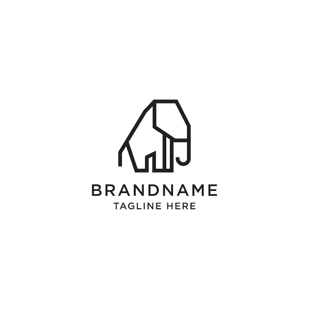 Elephant Logo Icon Design Template Vector