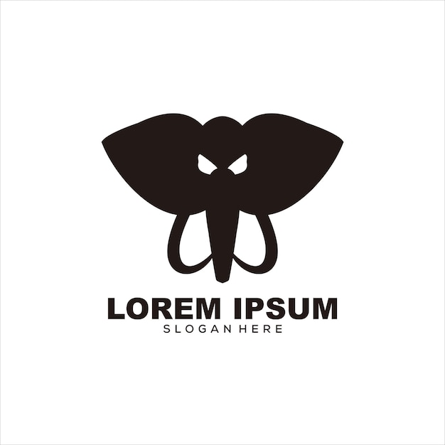 elephant silhouette logo