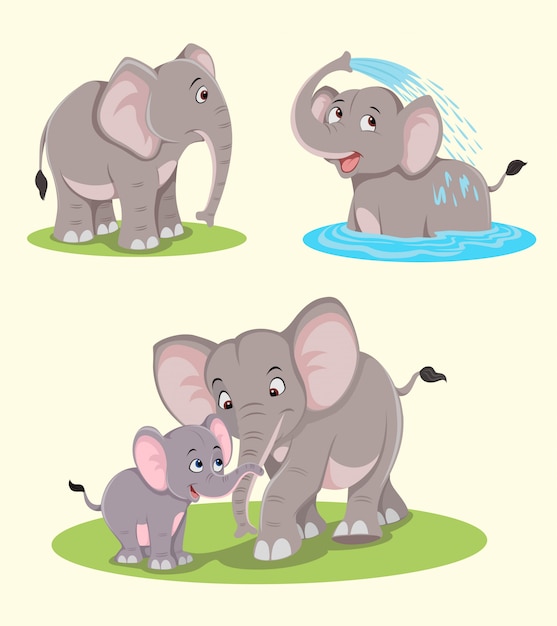 Elephant  vector design