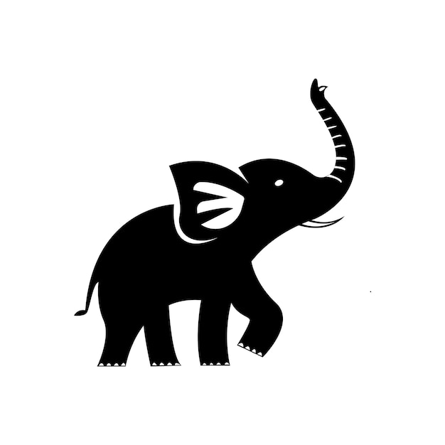 Vector elephant vector design