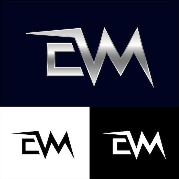 Em or Me letter logo