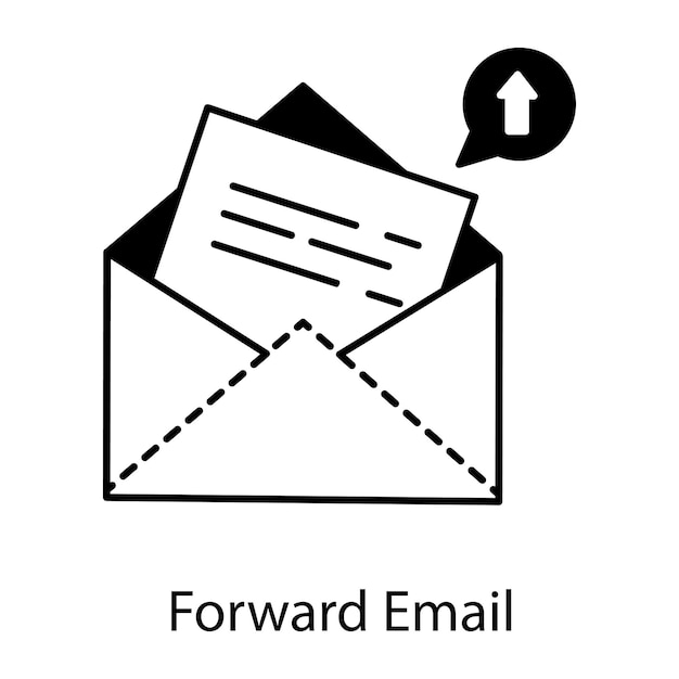 Email Advertising Linear Icon