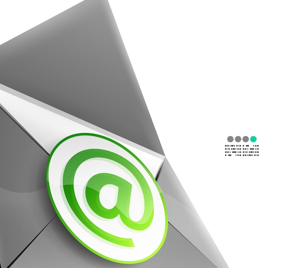 Email internet vector background