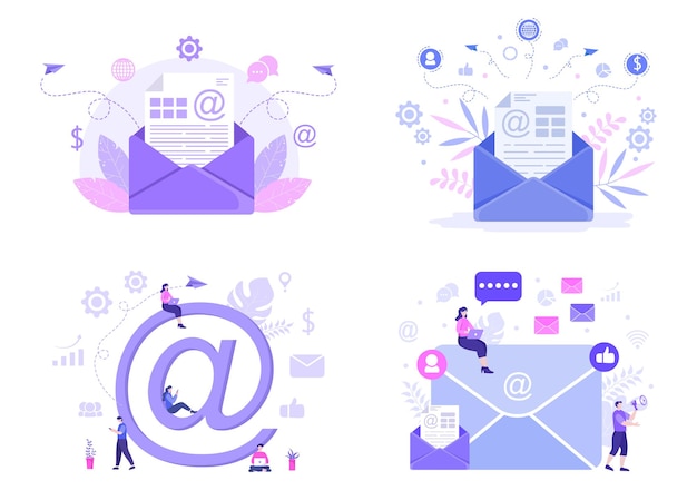 Email Marketing   Illustration