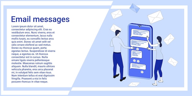 Email messages People communicate with each other using social networks