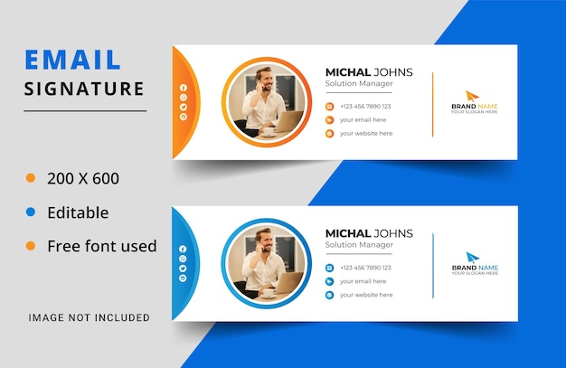 Email Signature Templates Design