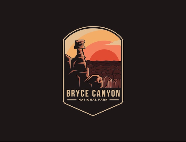 Emblem patch logo of Bryce Canyon National Park