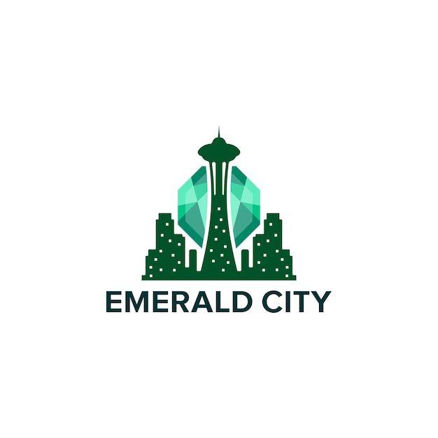 EMERALD CITY MODERN LOGO