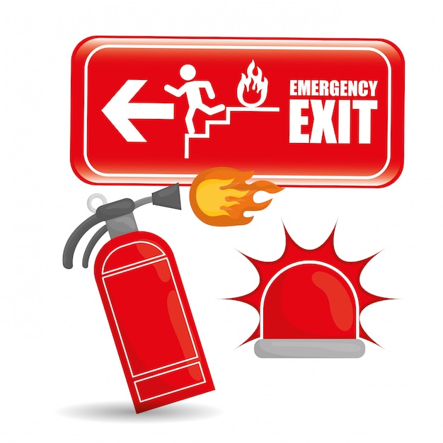 Emergency Icon, Vector illustration