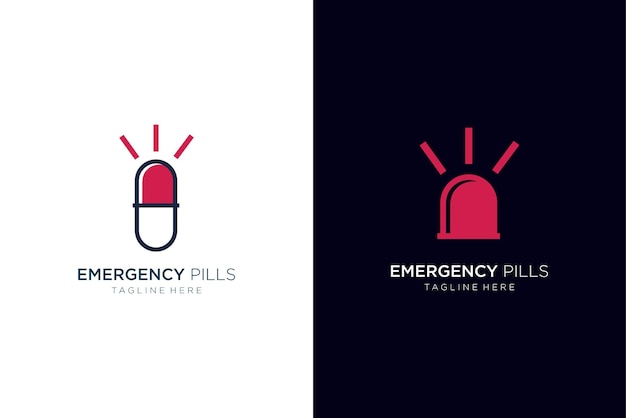 emergency light with capsule concept