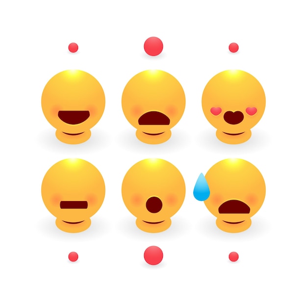 Emoji day event icon chat