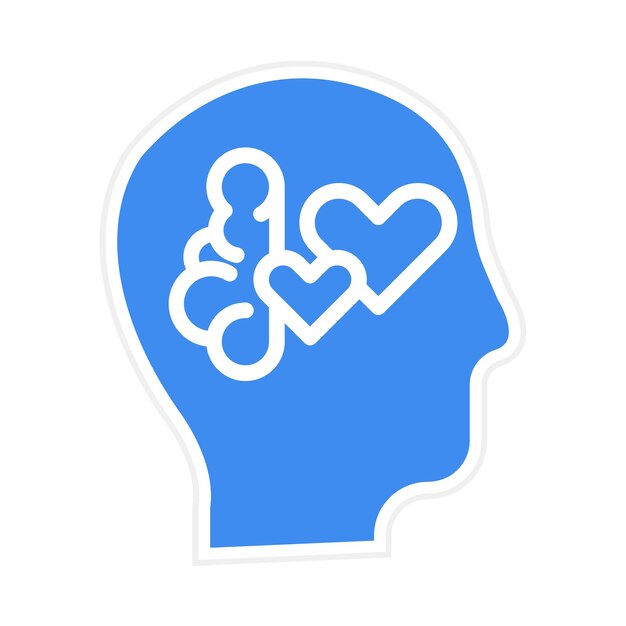 Emotional Intelligence icon vector image Can be used for Personal Growth