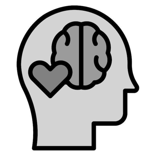 Emotional Intelligence icon vector image Can be used for Psychology