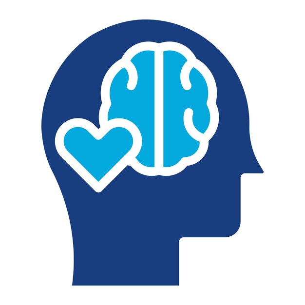 Emotional Intelligence icon vector image Can be used for Psychology