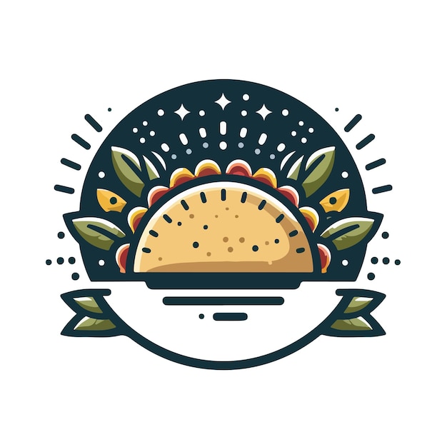 Vector empanada logo