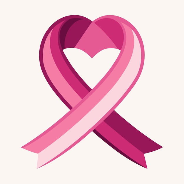 Vector empowering hope a vector illustration for breast cancer awareness