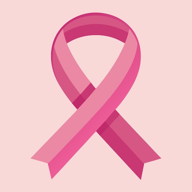 Vector empowering hope a vector illustration for breast cancer awareness