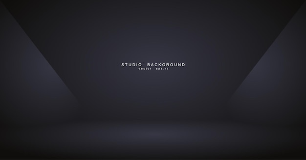 empty room studio gradient used for background and display products