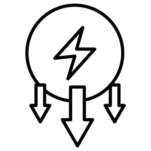 Energy Consumption Vector Illustration