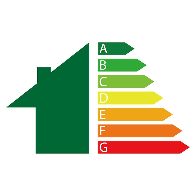 energy efficiency icon vector illustration symbol