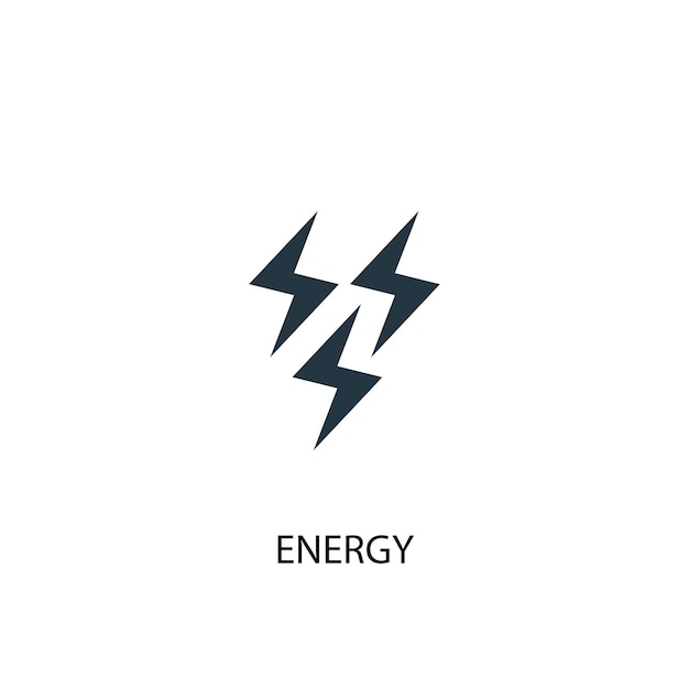 Energy icon. Simple element illustration. energy concept symbol design. Can be used for web and mobile.