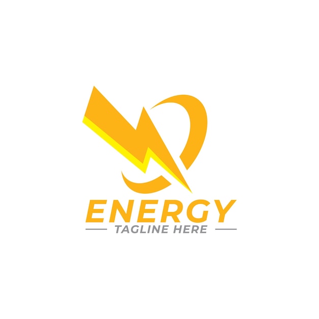 Energy logo vector template