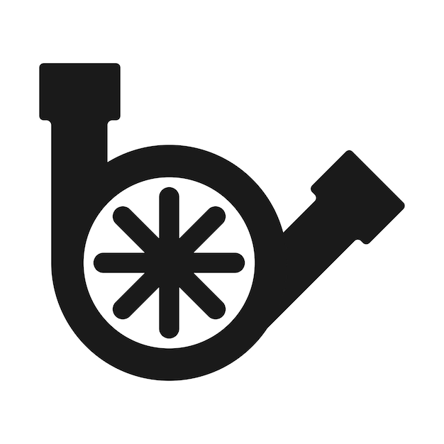 Engine turbo icon