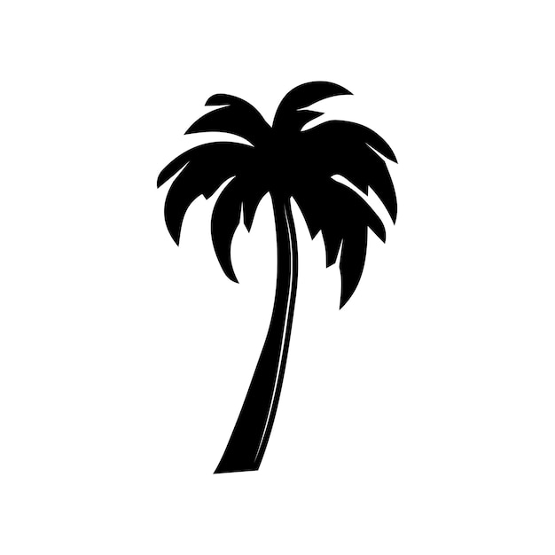 Engraved style illustration for posters, decoration and print. Hand drawn sketch of palm trees in mo