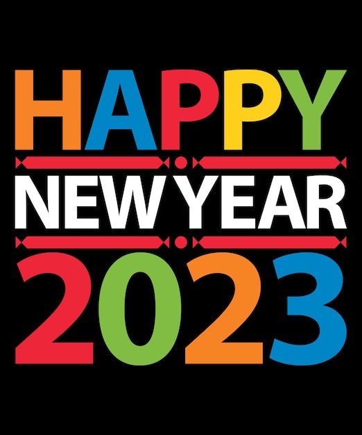 Enjoy Happy New Year Celebration T-Shirt Design