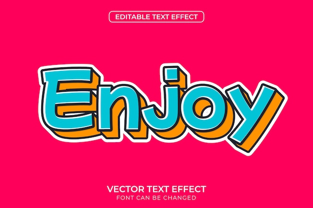 Enjoy Text Effect