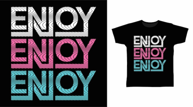 Enjoy typography design