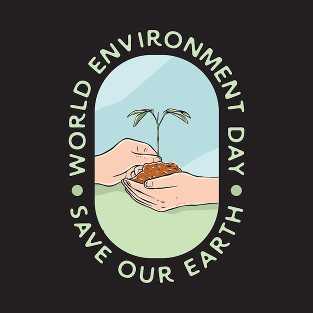 environment day illustration