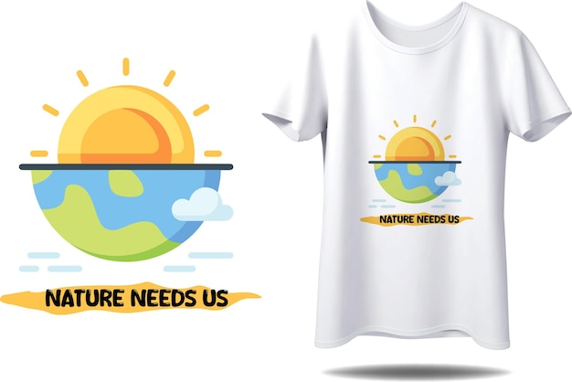 Environment Day T Shirt Design