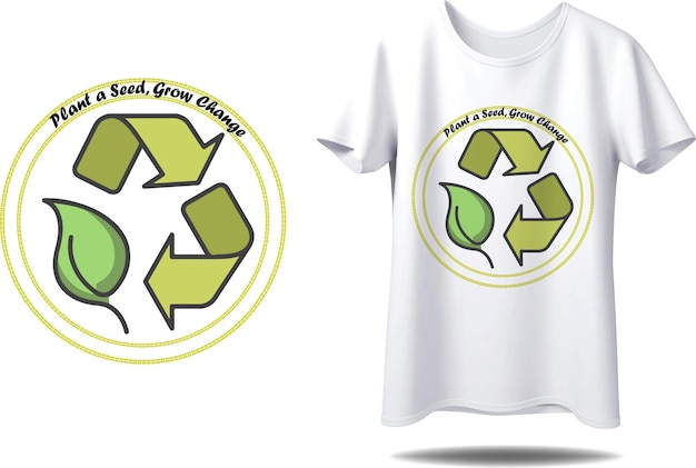 Environment Day T Shirt Design