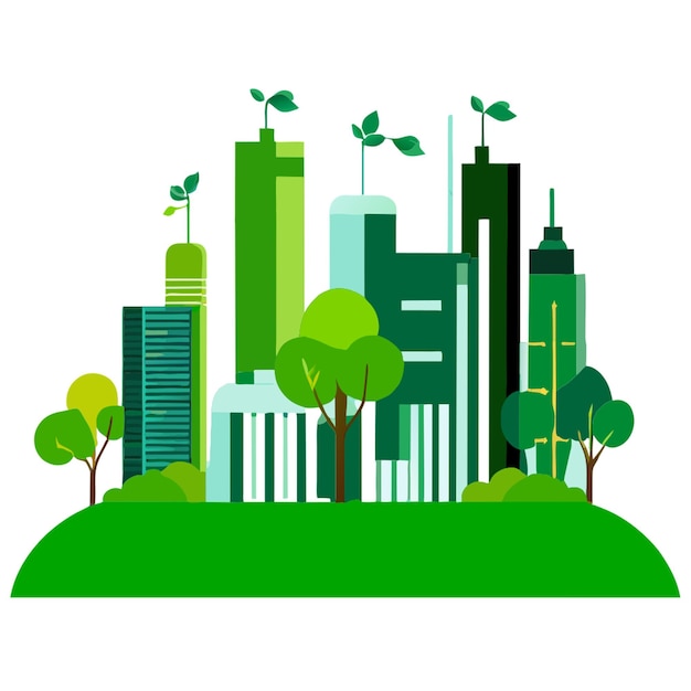 environment support vector illustration