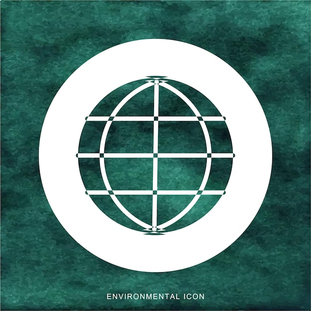 Environmental and Eco Icon For Social Media Template